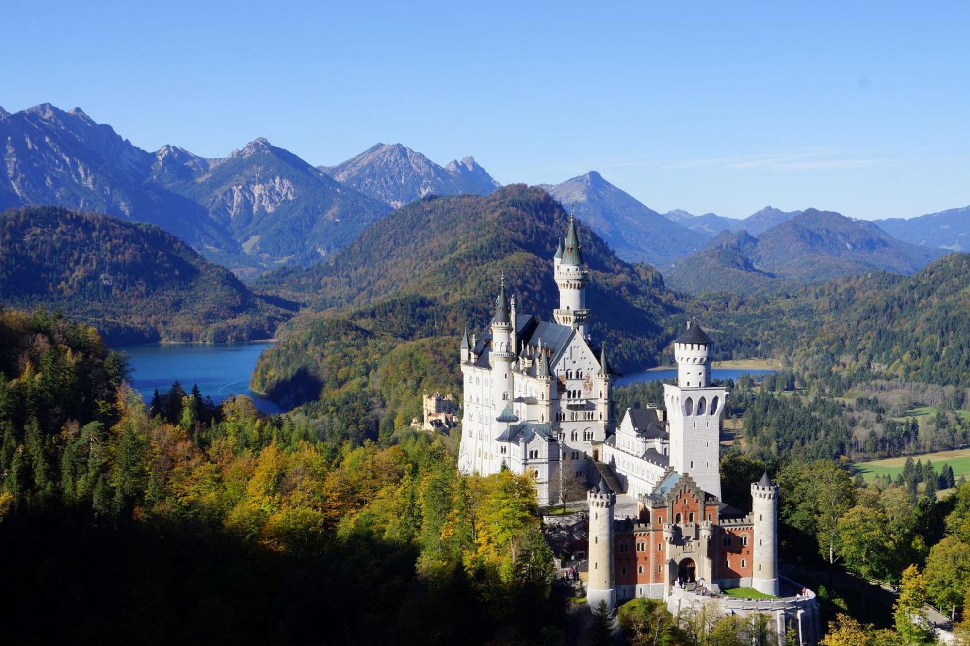 Ferienwohnung Herzstück im Haus Schlossblick Füssen Exterior foto